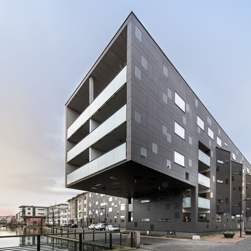 Exempel på en byggnad konstruerad med xbuild-systemet